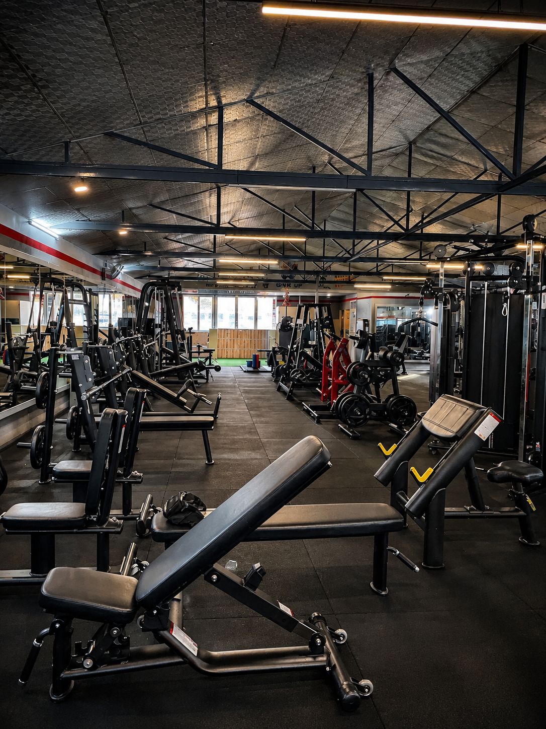 General fitness training floor at Rise Fitness
